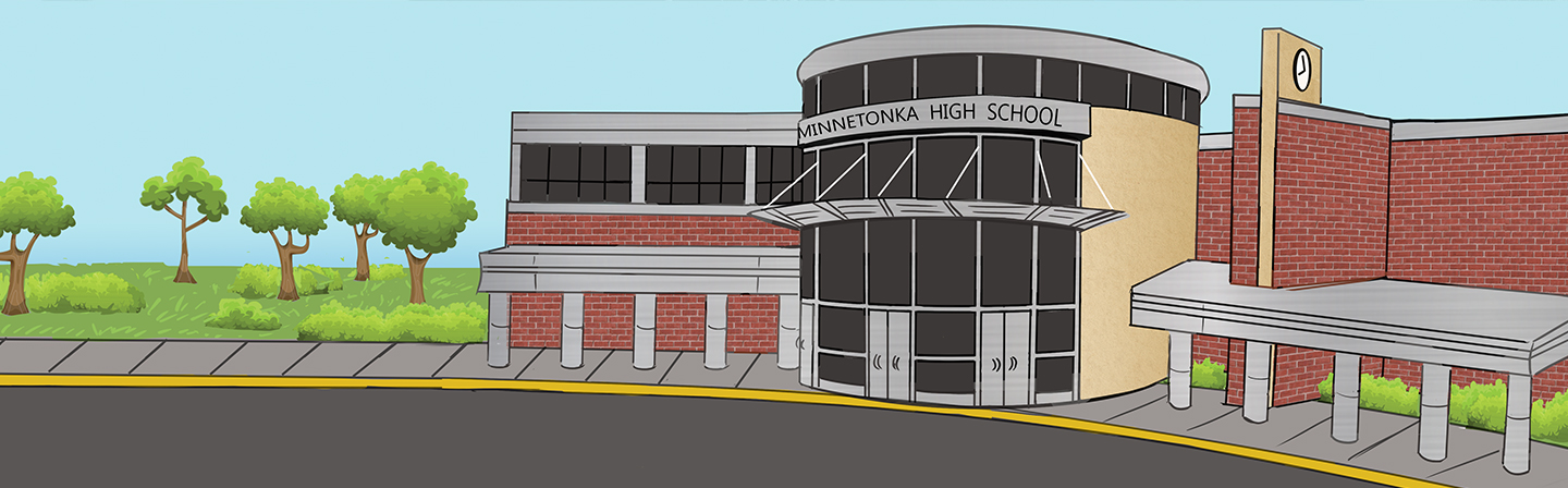 미네톤카 고등학교 의 삽화